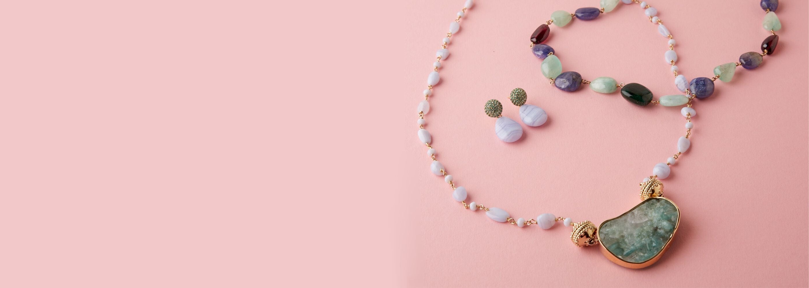 Emeralds & Agate