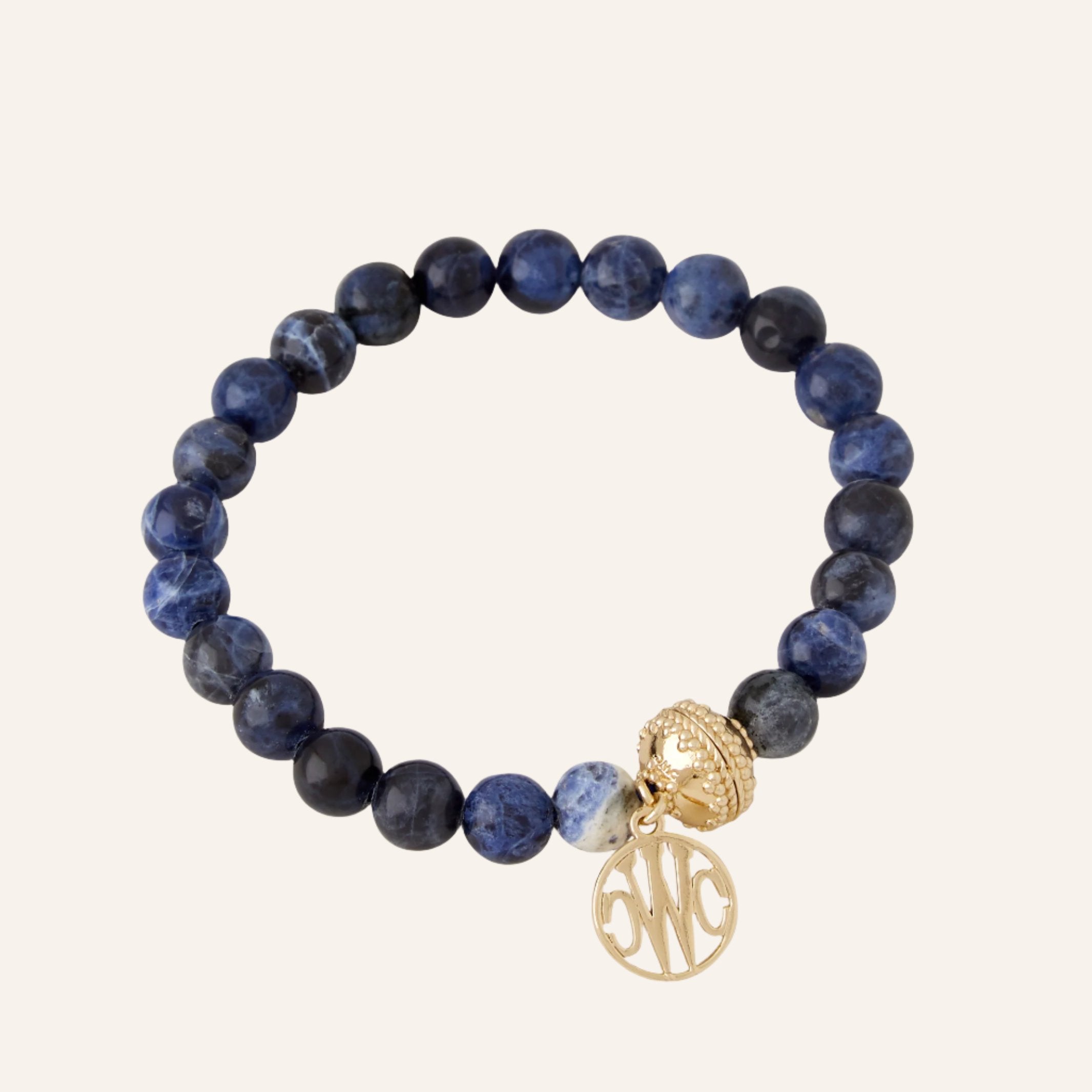 Victoire Blue Sodalite 8mm Stretch Bracelet