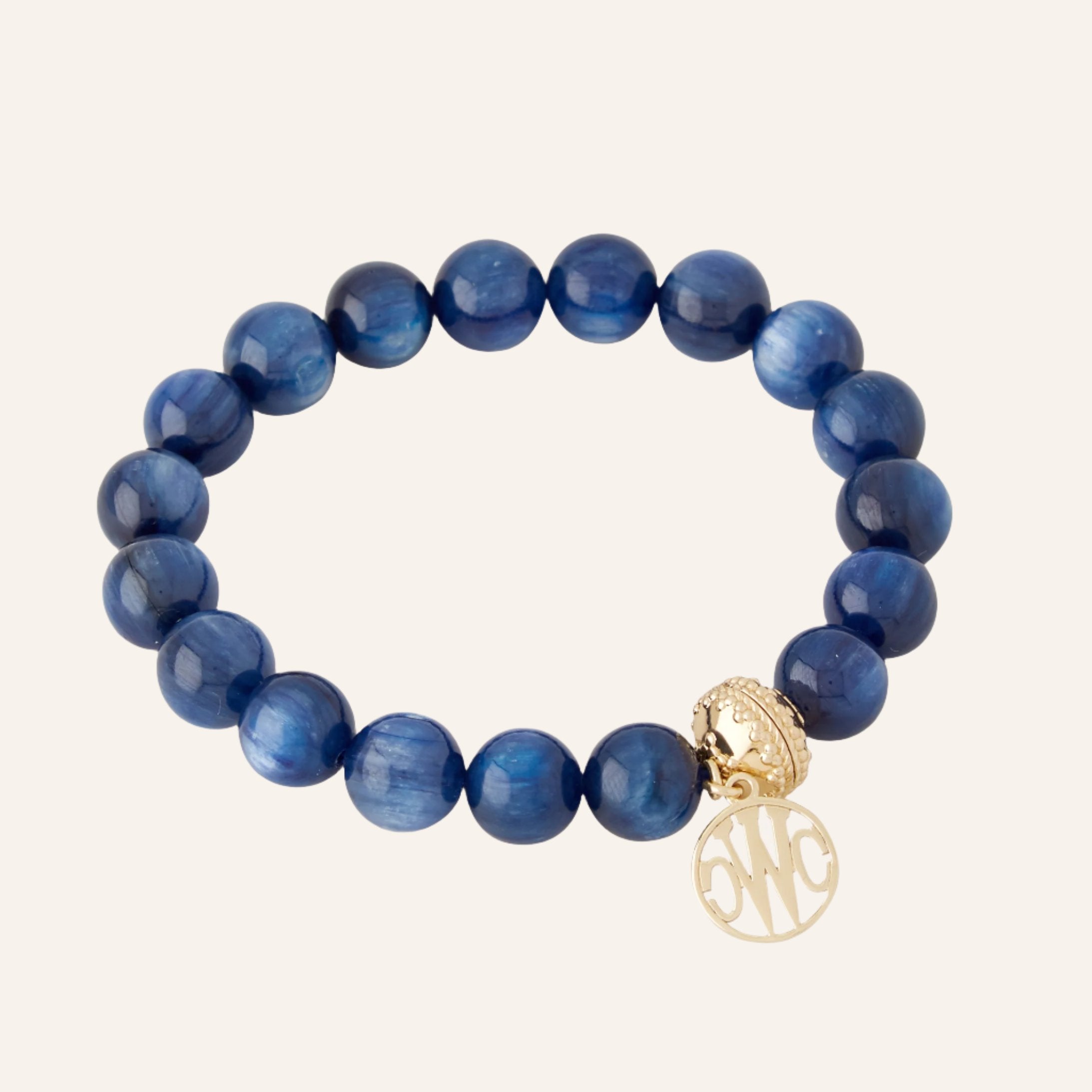 Victoire Kyanite 11mm Stretch Bracelet