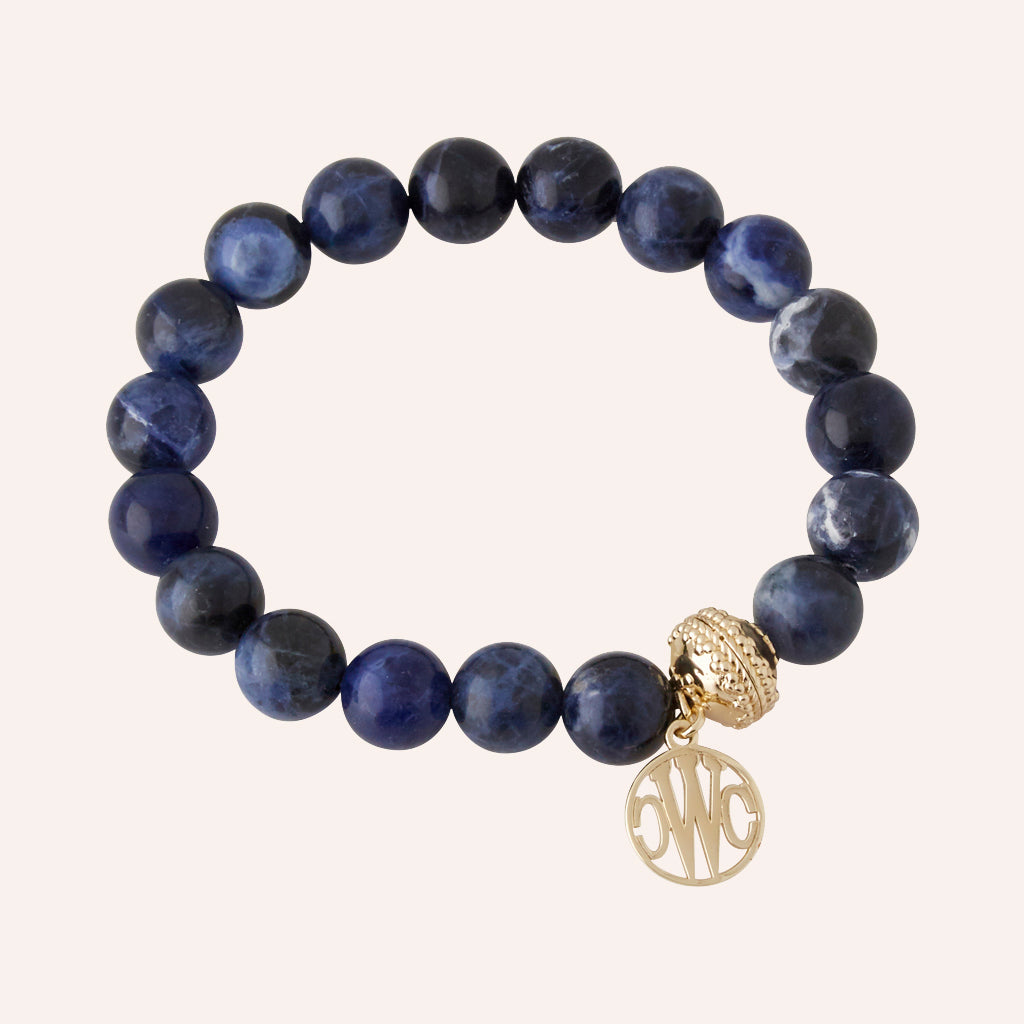 Victoire Blue Sodalite 10mm Stretch Bracelet