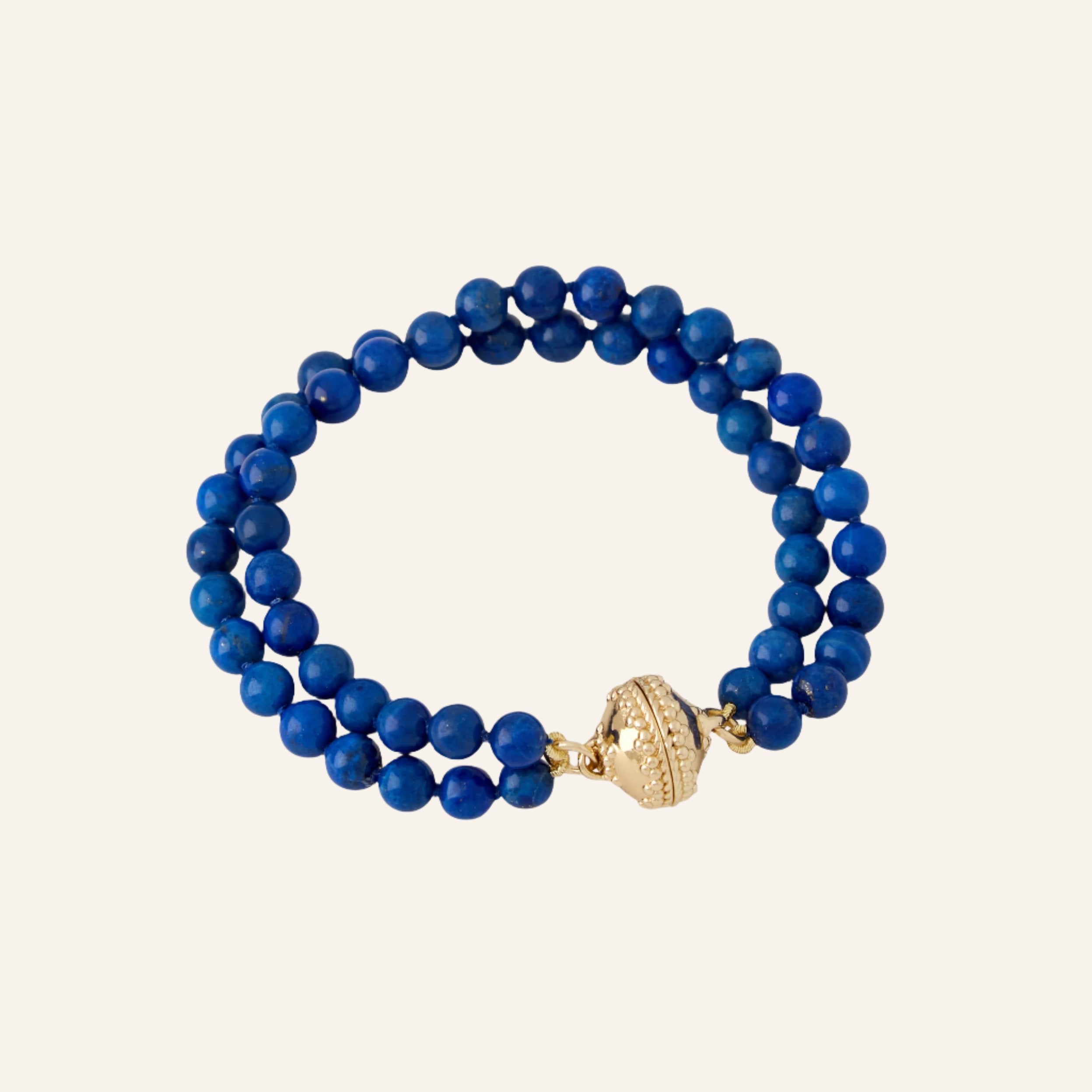 Victoire Lapis 6mm Bracelet