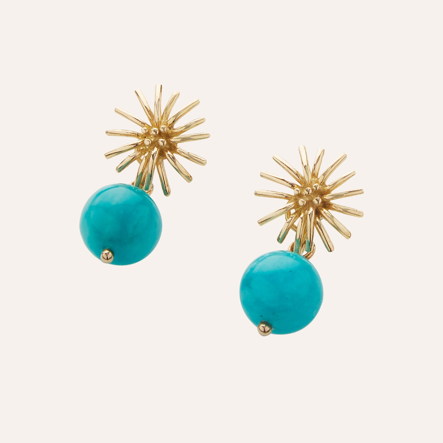 Victoire Amazonite 11mm Earring Drops