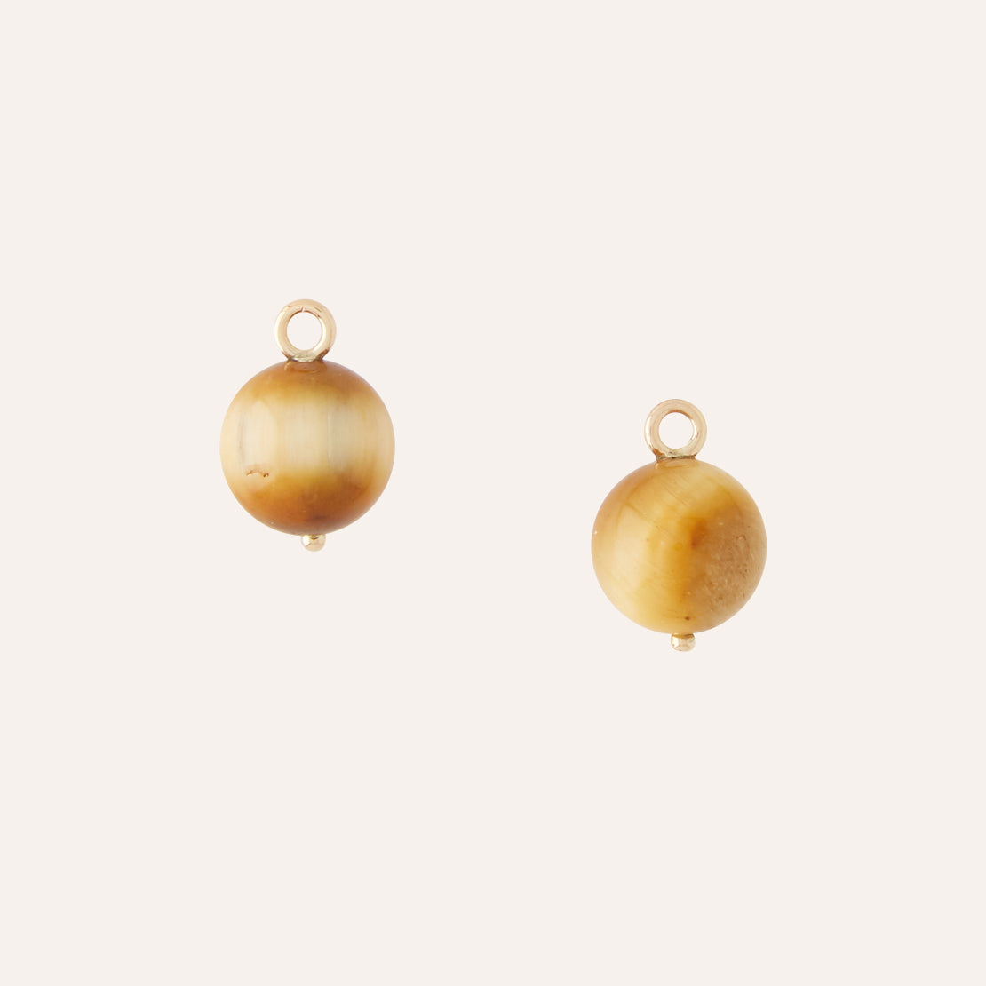 Victoire Golden Tigers Eye 10mm Earring Drops