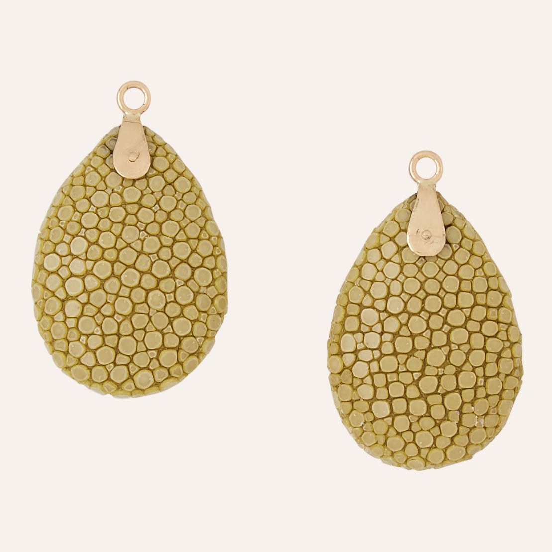 Mini Kiwi Stingray Earring Drops