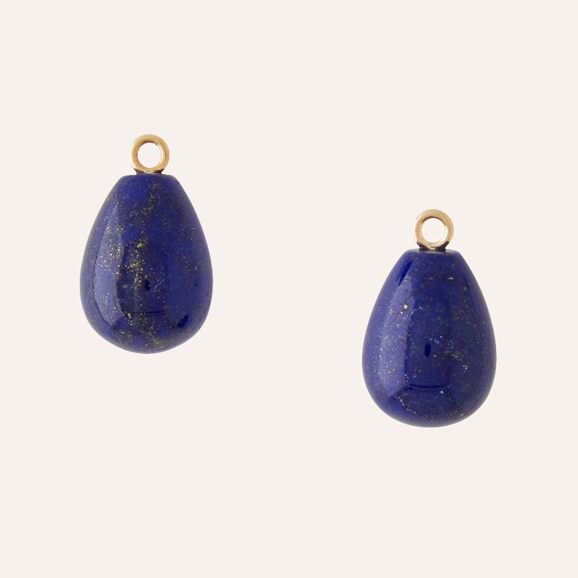 Lapis Teardrop Earring Drops