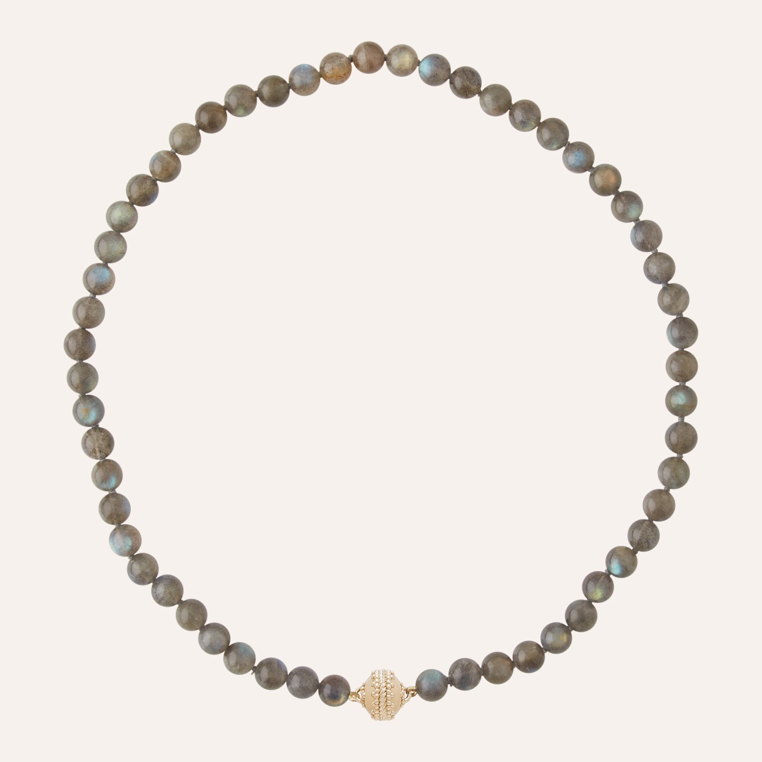 Victoire 7mm Labradorite Mini Necklace