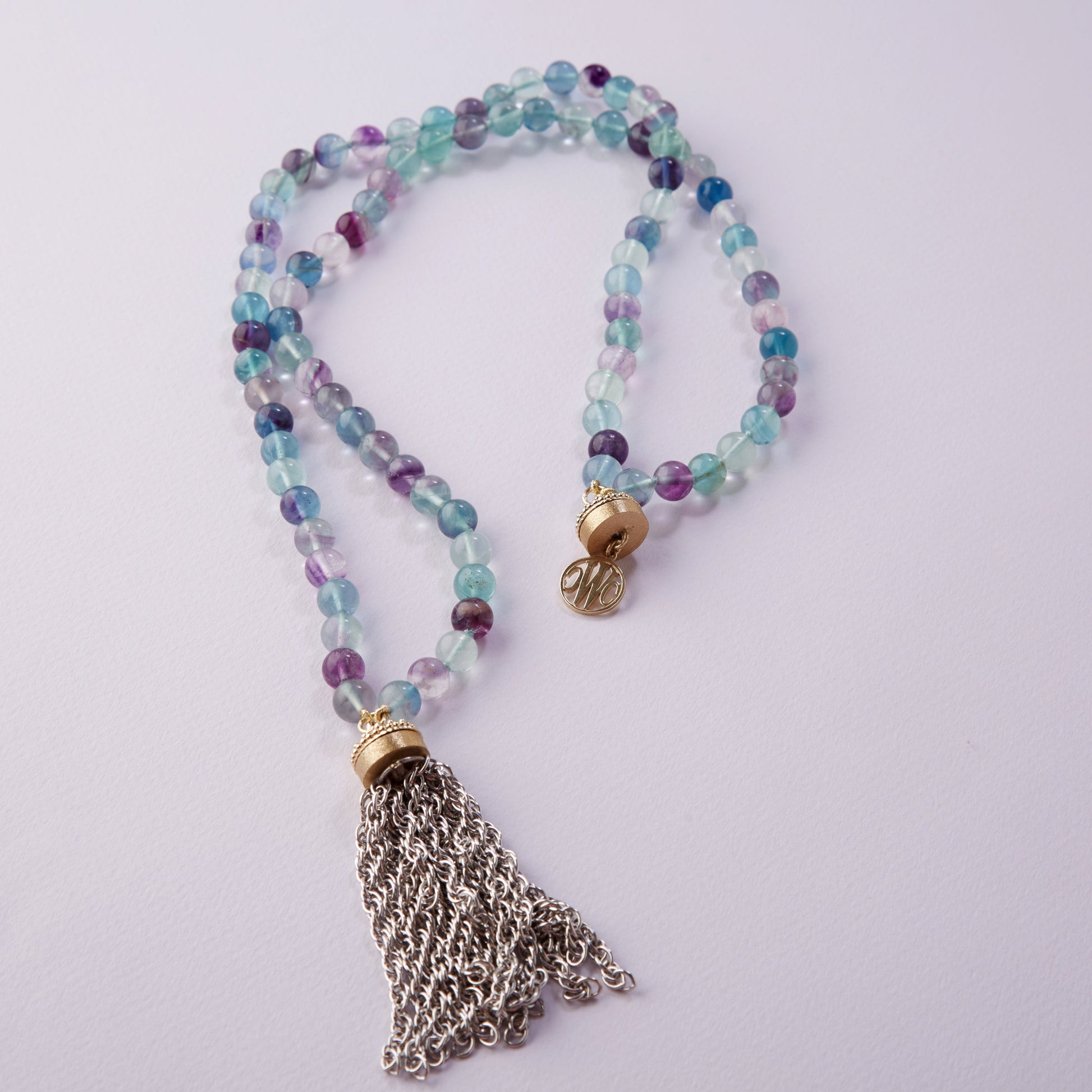 Mini Sheffield Rhodium Studio Tassel