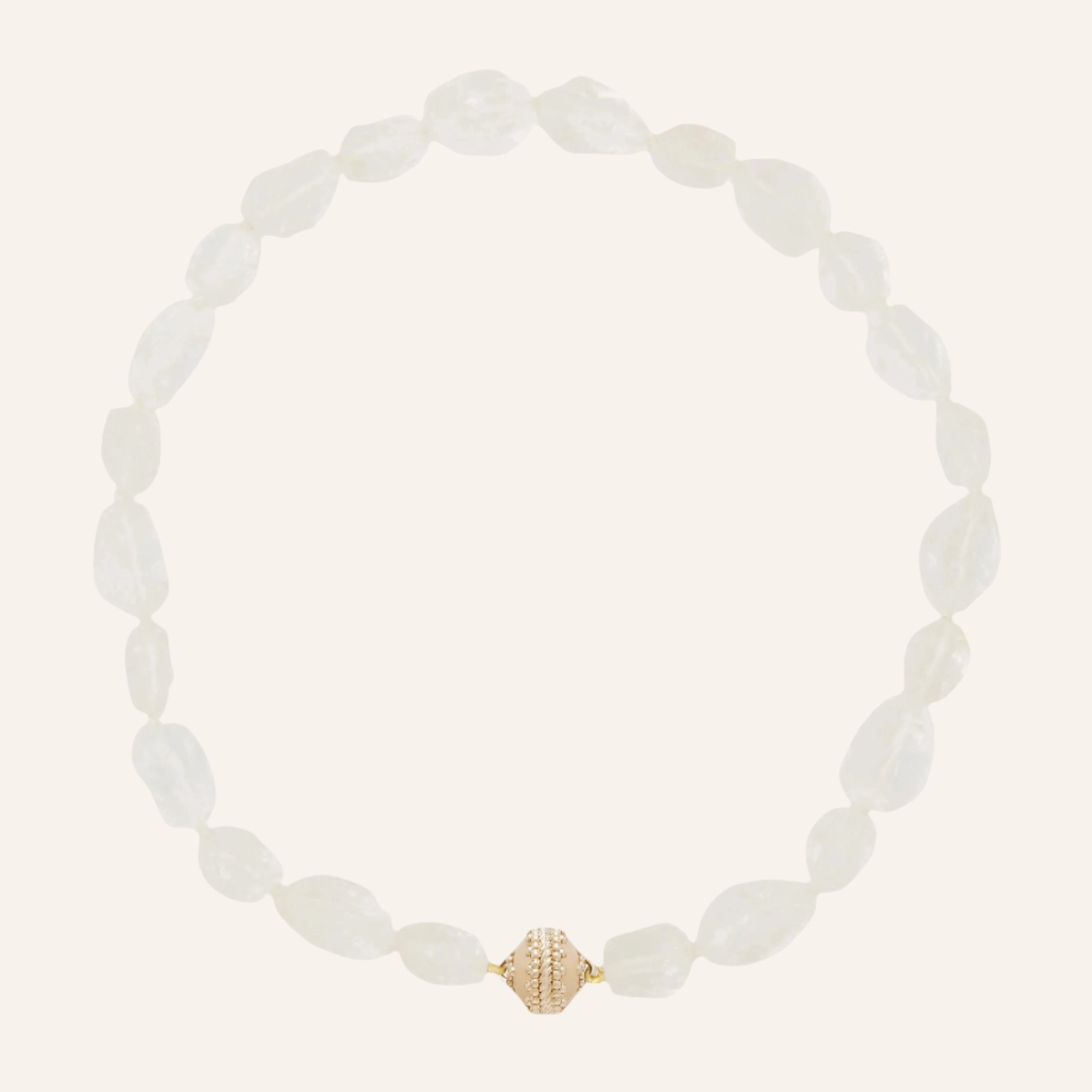 Rough Rock Crystal Necklace