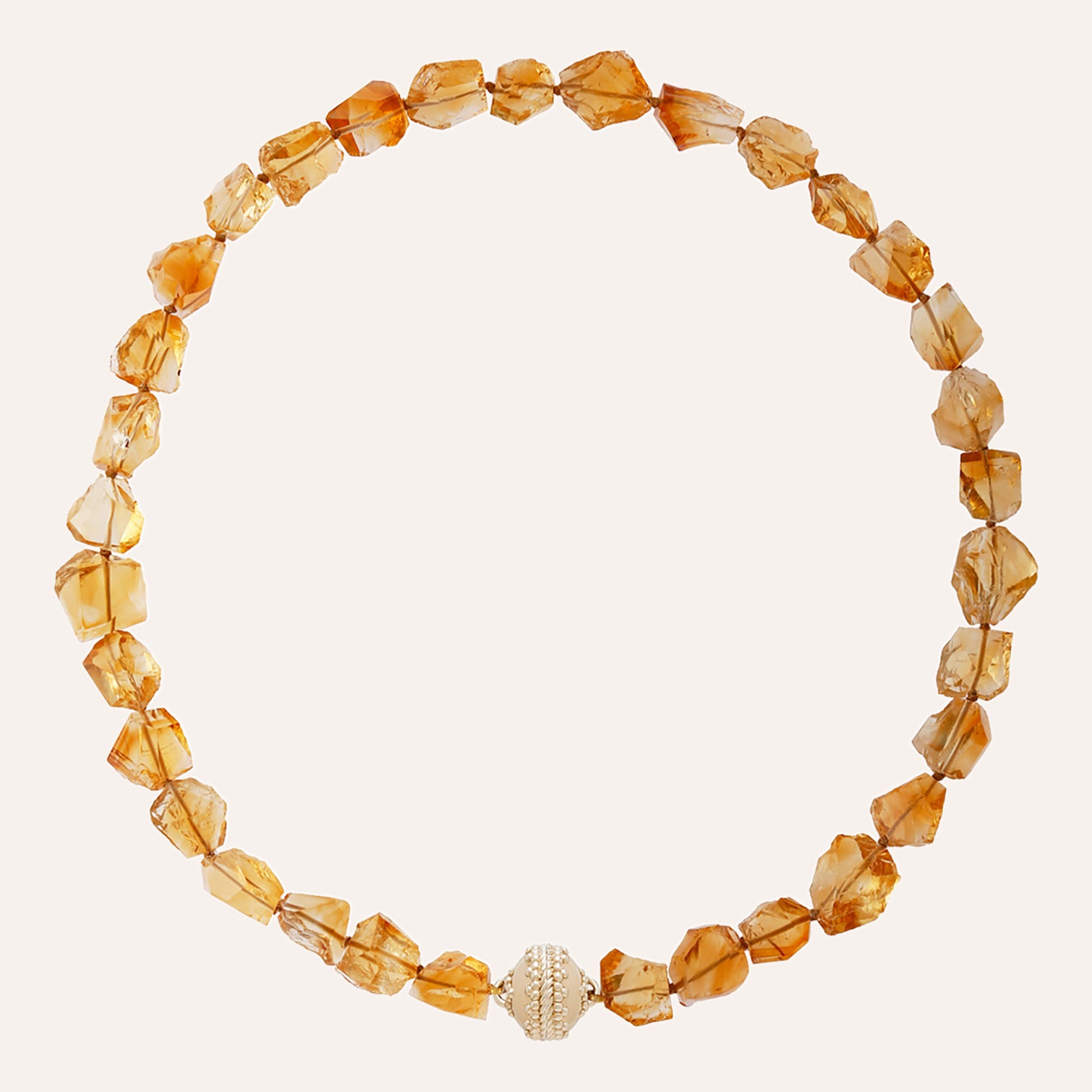Nancy Citrine Necklace