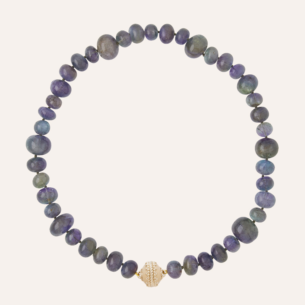 Tanzanite Rhondelle Necklace
