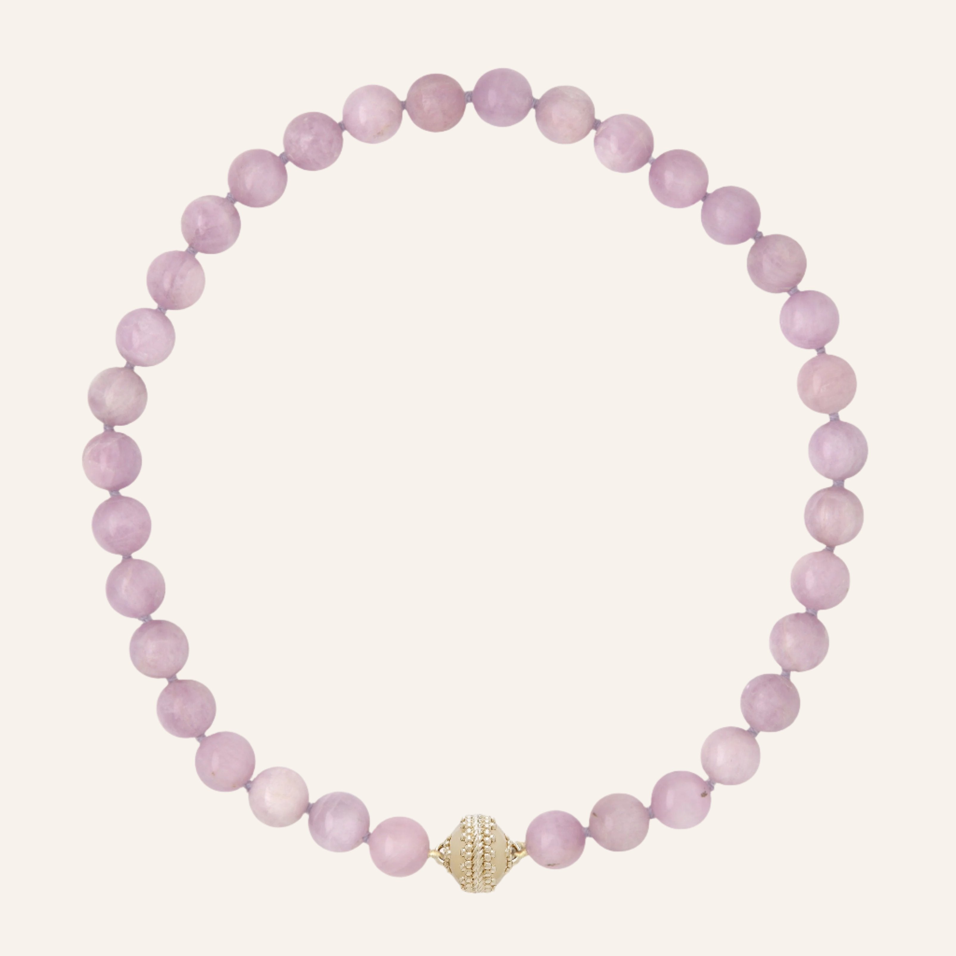 Victoire Pink Kunzite 11mm Necklace