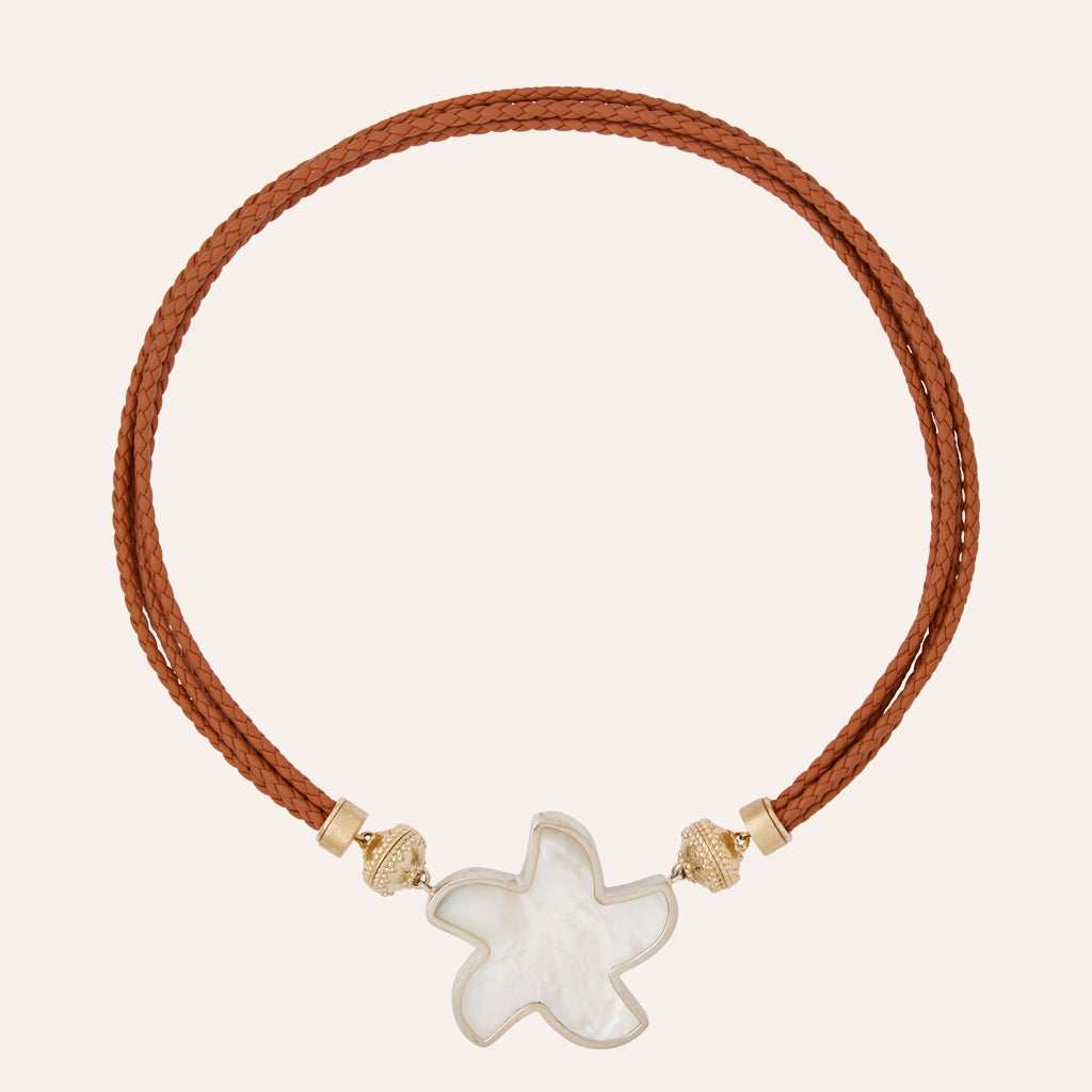 Reversible Mother of Pearl Starfish Centerpiece