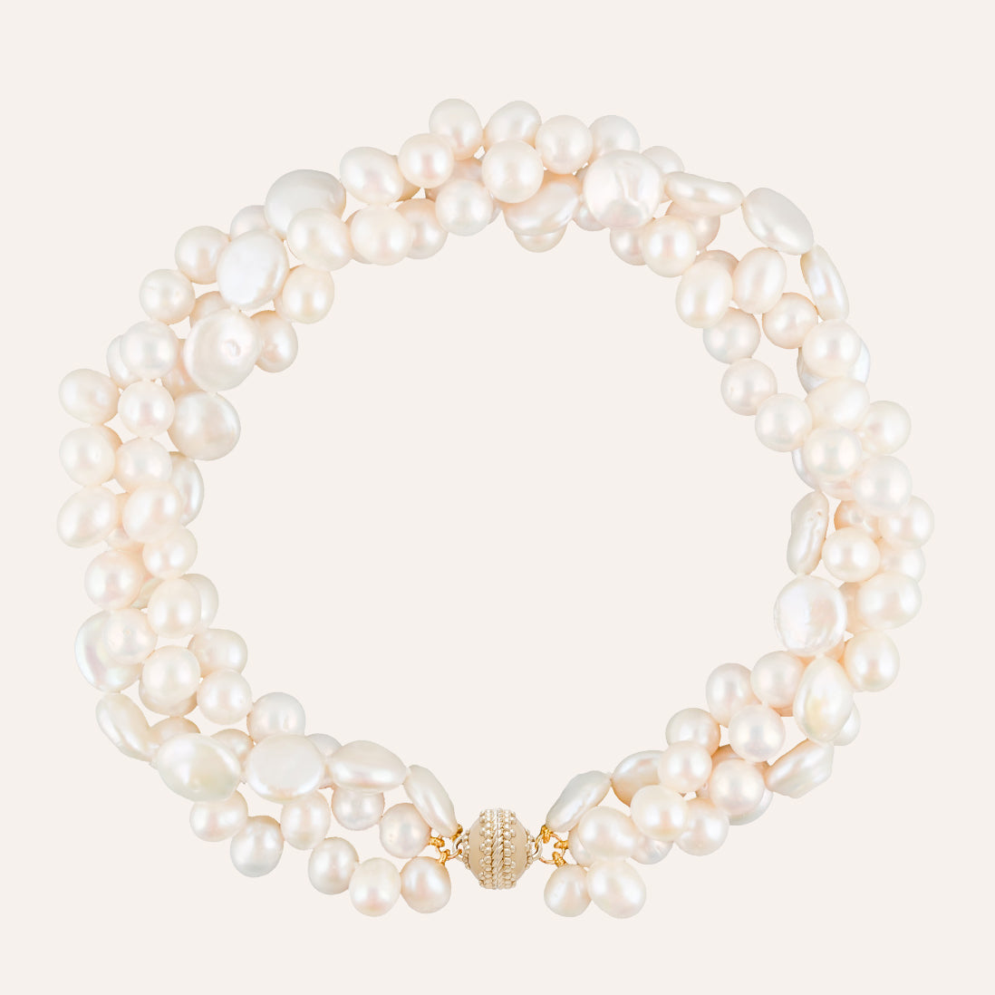 Clara Pearl Multi-Strand Necklace