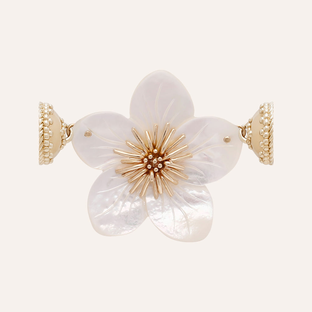 Small White Pearl Cherry Blossom Centerpiece
