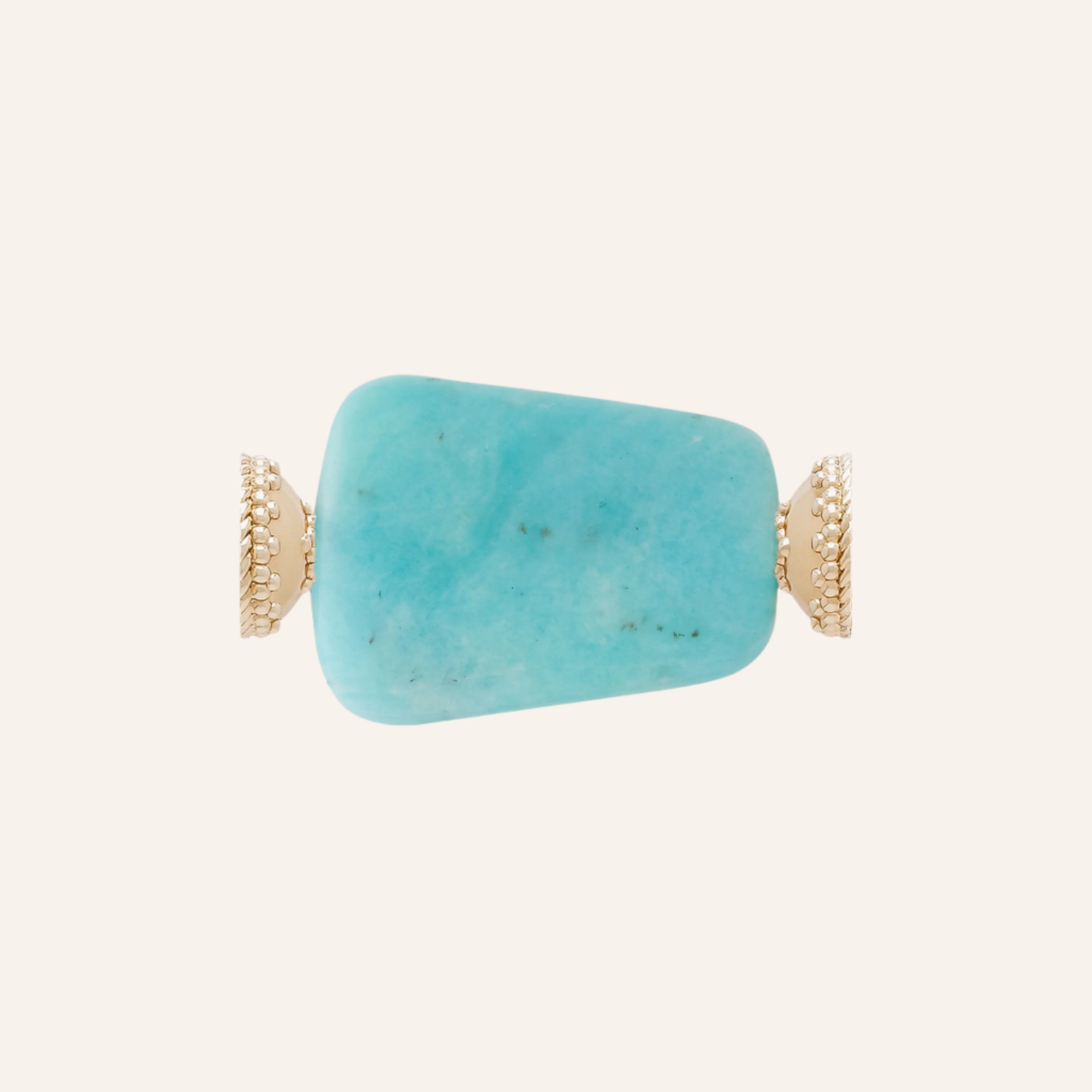Amazonite Tumbled Matte Stone Centerpiece