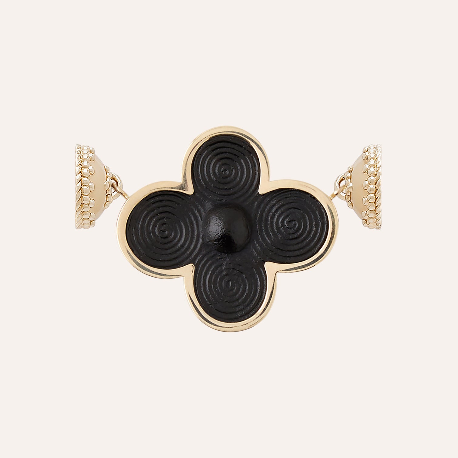 Chiara Glass Classic Black Petal