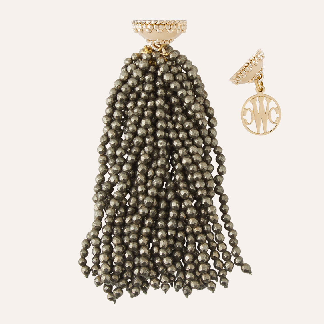 Michel Pyrite Tassel