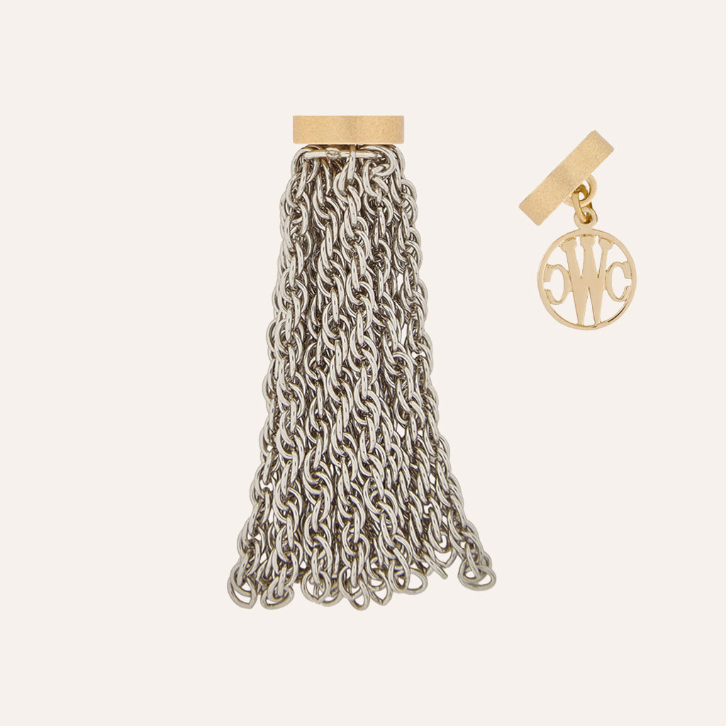 Mini Sheffield Rhodium Studio Tassel