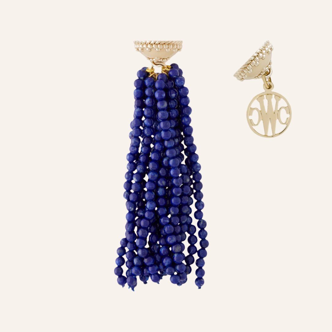 Victoire Lapis 3mm Tassel