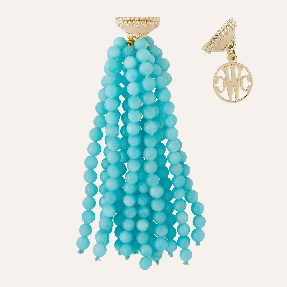 Victoire Amazonite 4mm Tassel