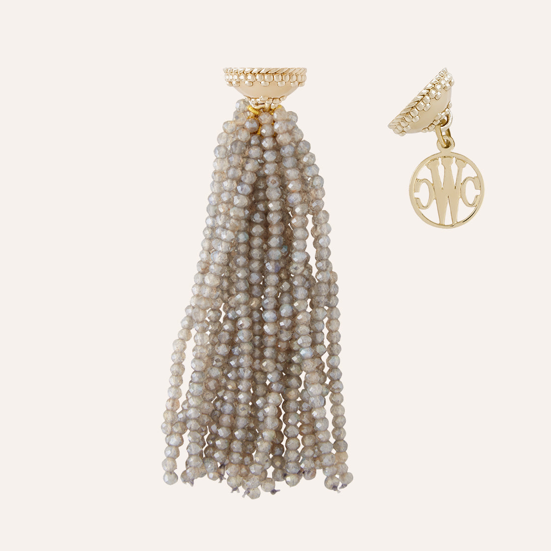 Michel Labradorite Tassel