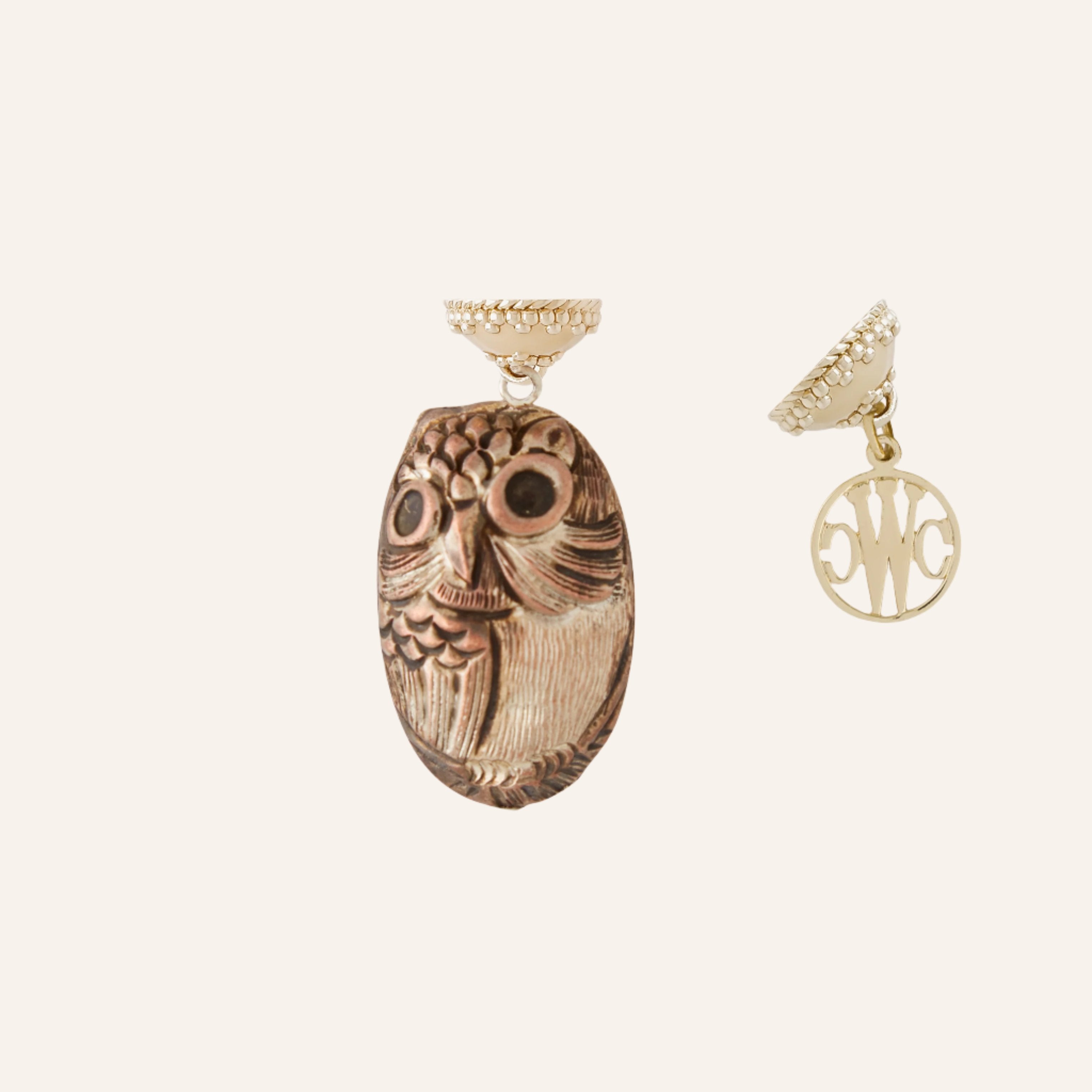 Silver Owl Tag