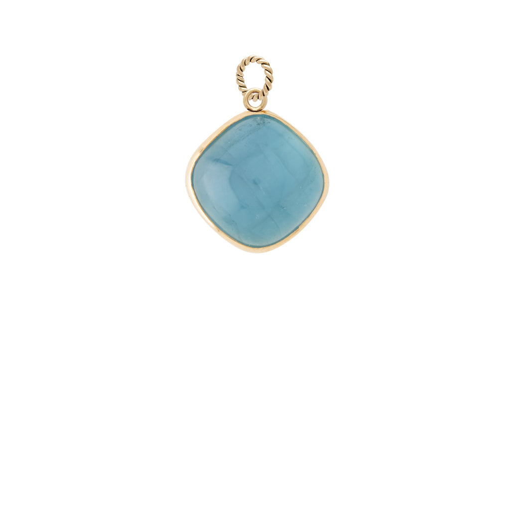 Affinity Aquamarine Square Charm