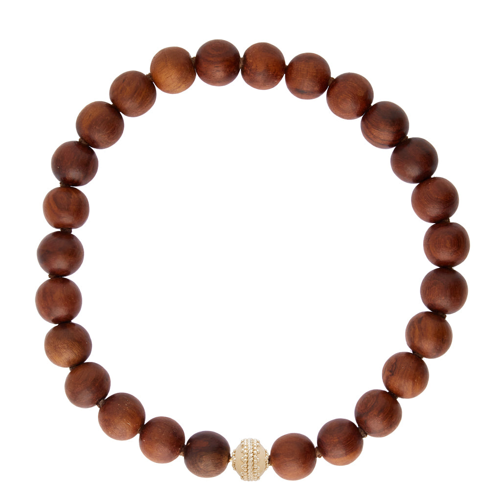 Victoire Wood 16mm Necklace