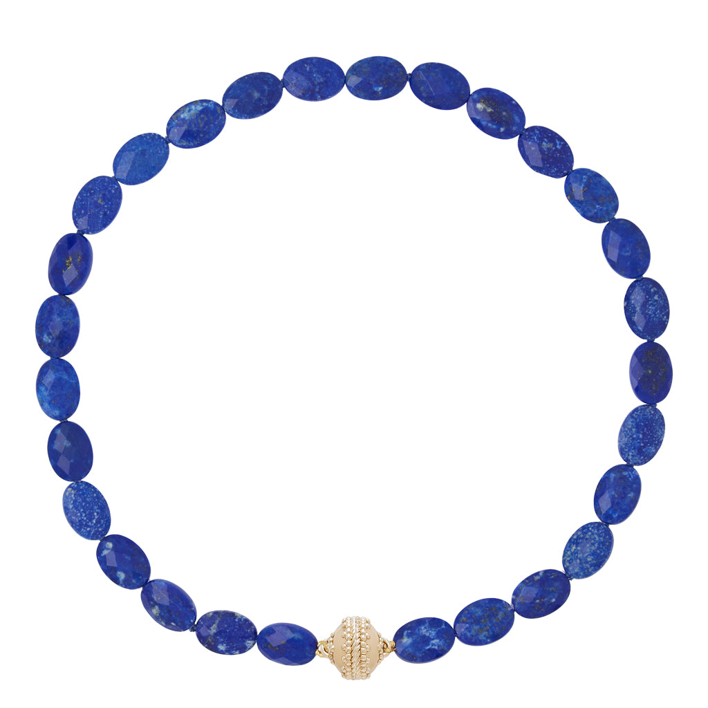 Nancy Lapis Necklace