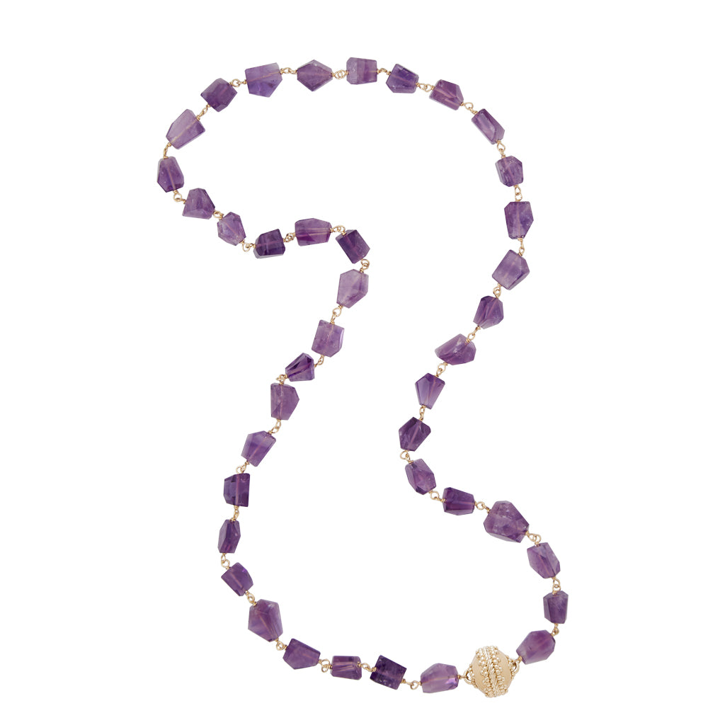 Caspian Nancy Amethyst Necklace