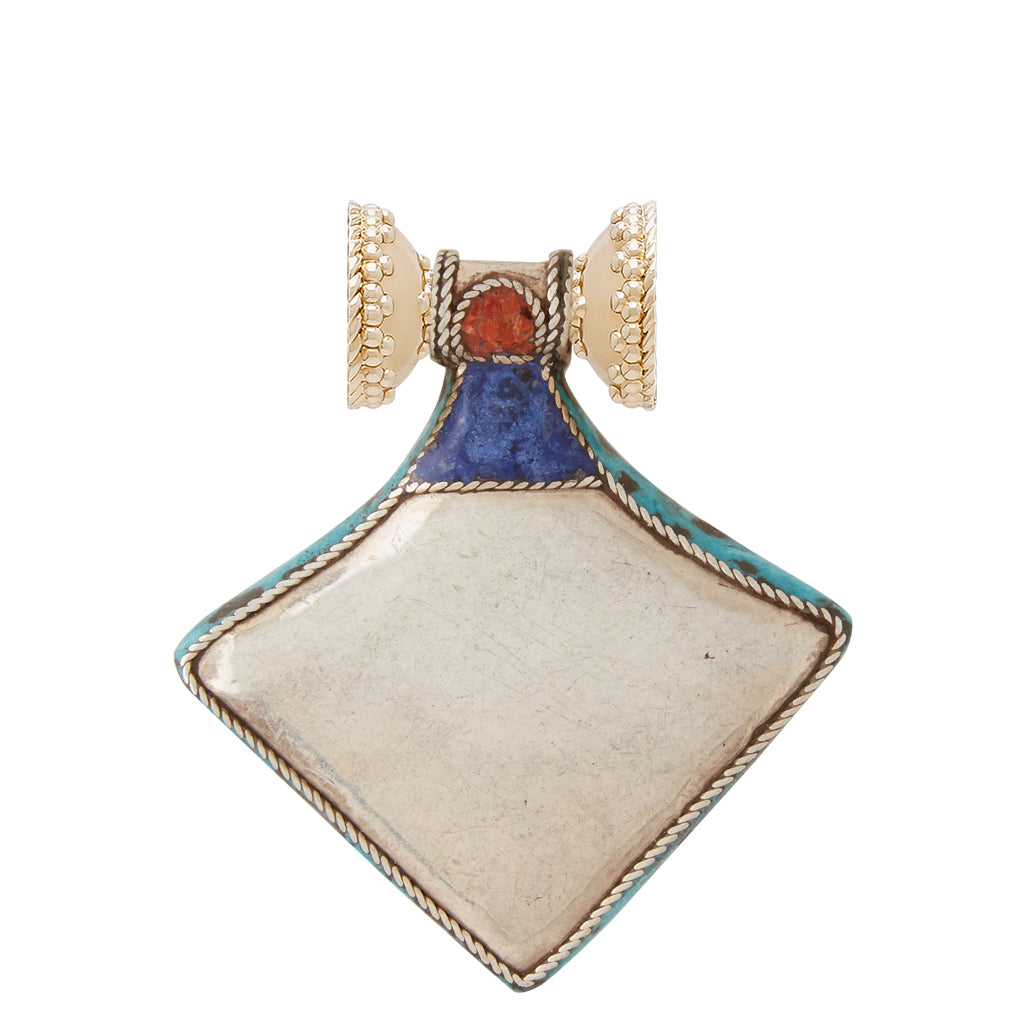 Tibetan Treasures Silver Kite Centerpiece