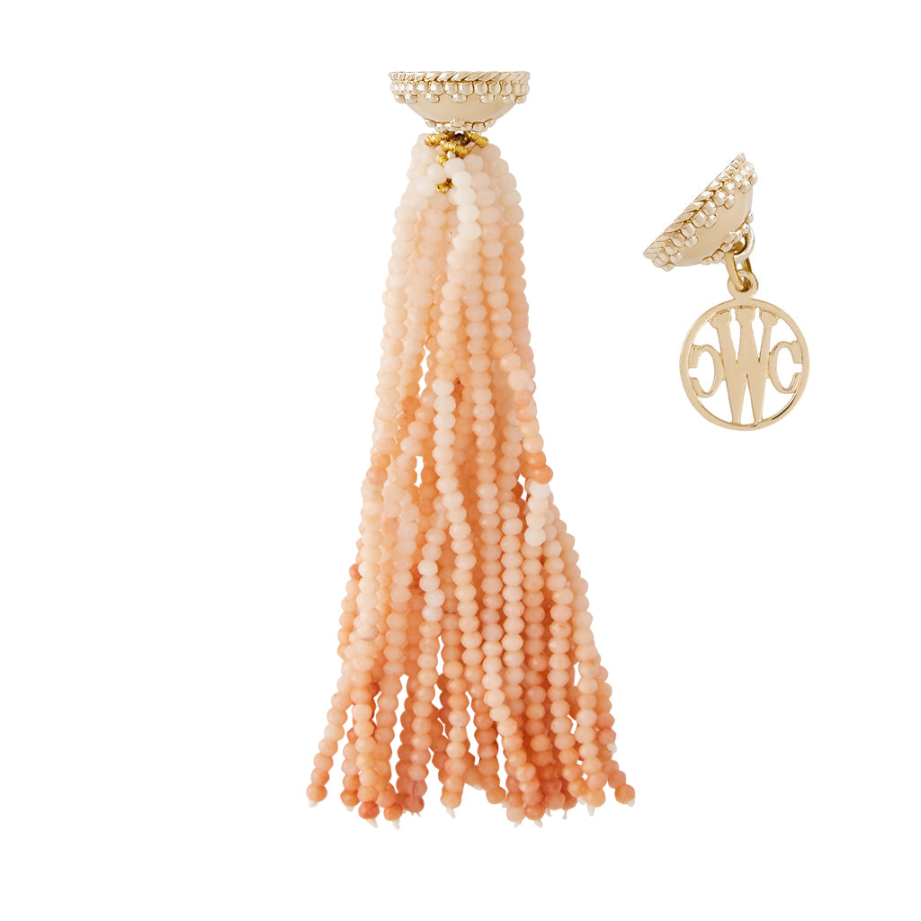 Michel Pink Opal Tassel