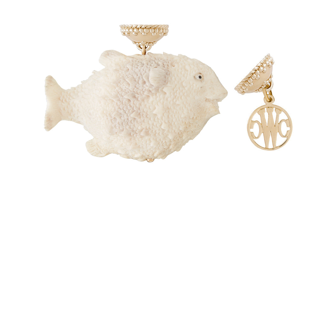 Blow Fish Figure Tag