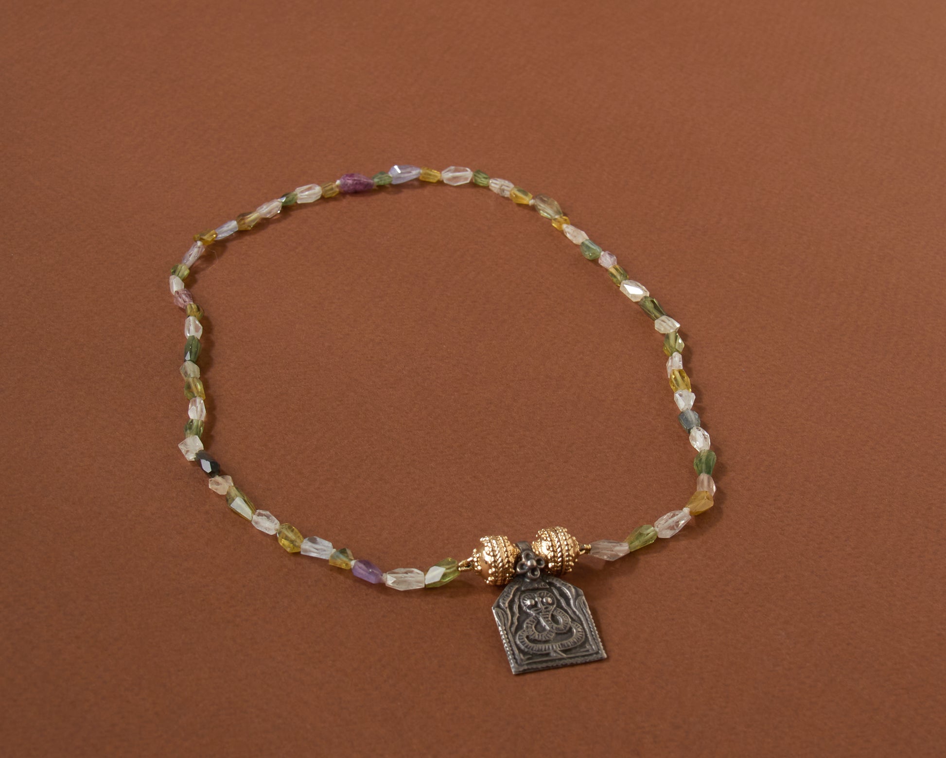 Tibetan Treasure Serpent Shield Mini Centerpiece