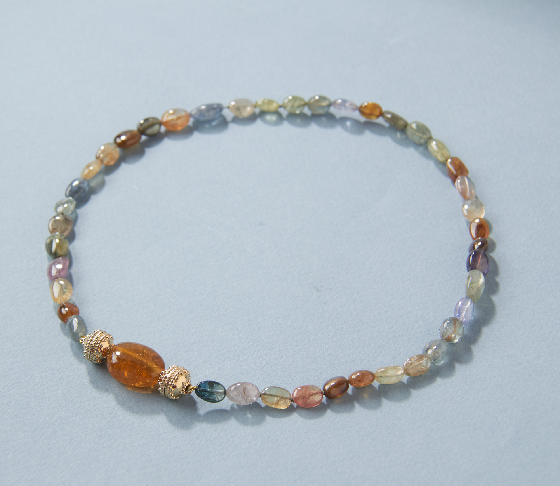Sapphire Jubilee Mini Necklace