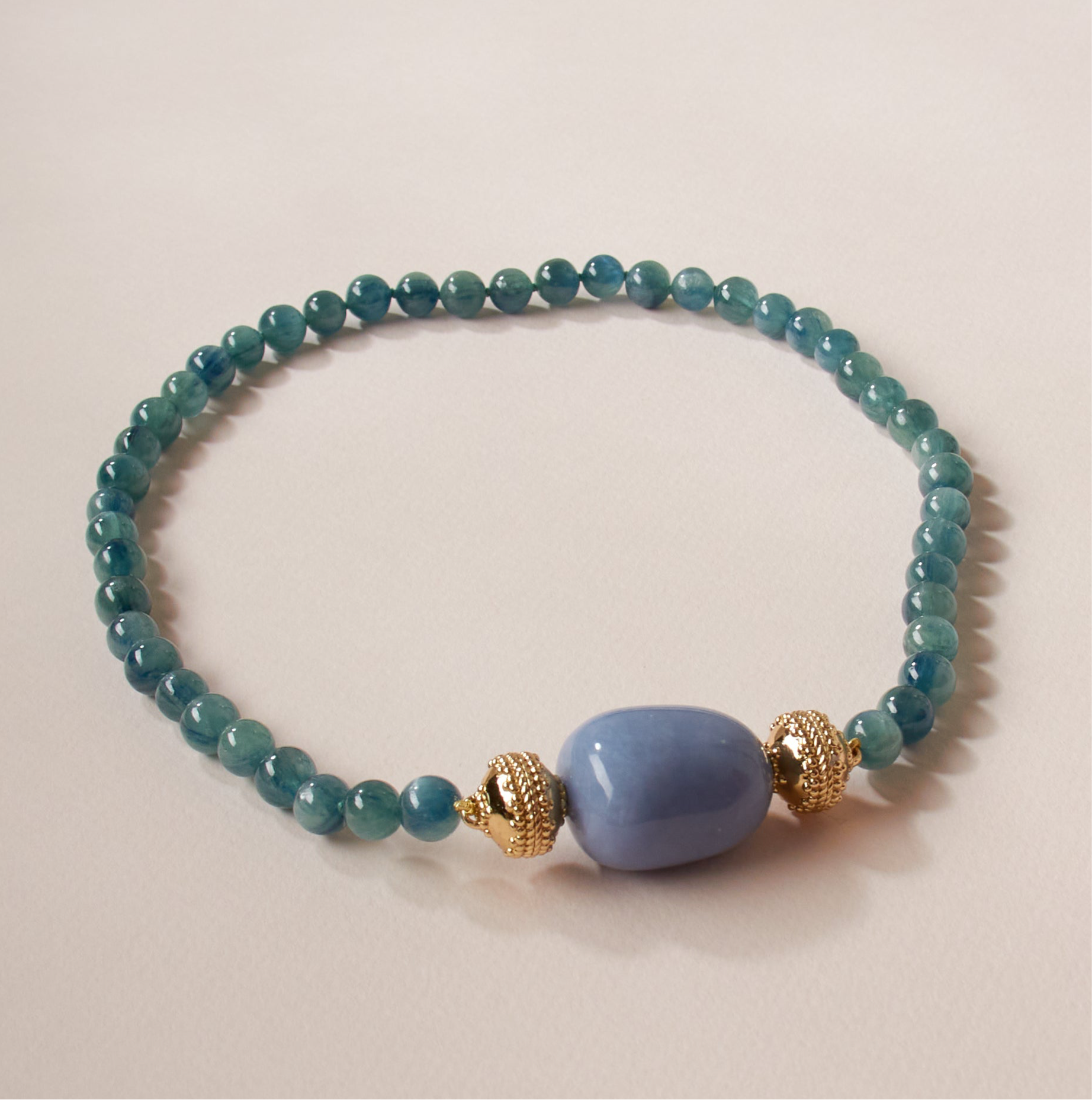 Oval Angelite Centerpeice