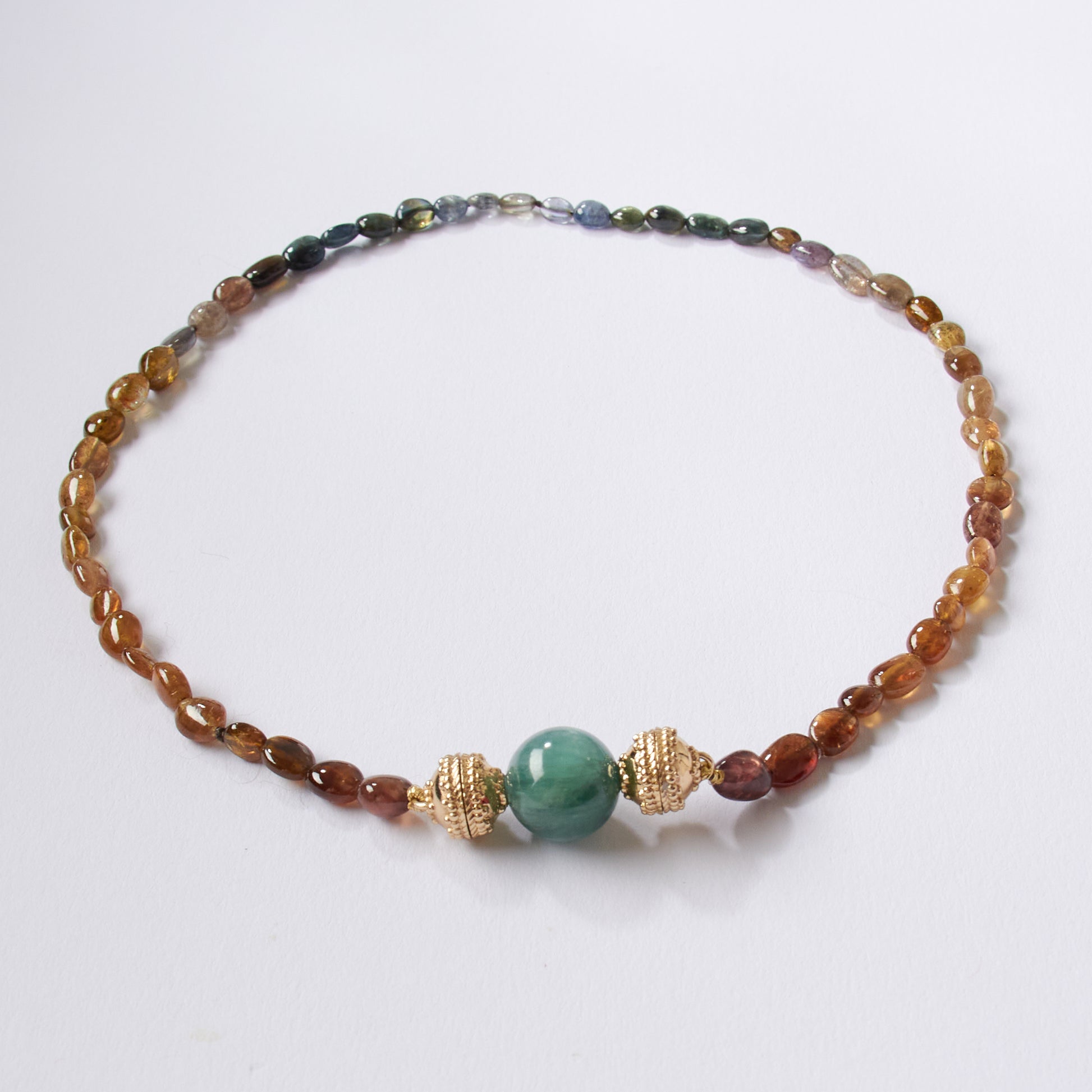 Victoire Blue Green Kyanite 14mm Mini Centerpiece