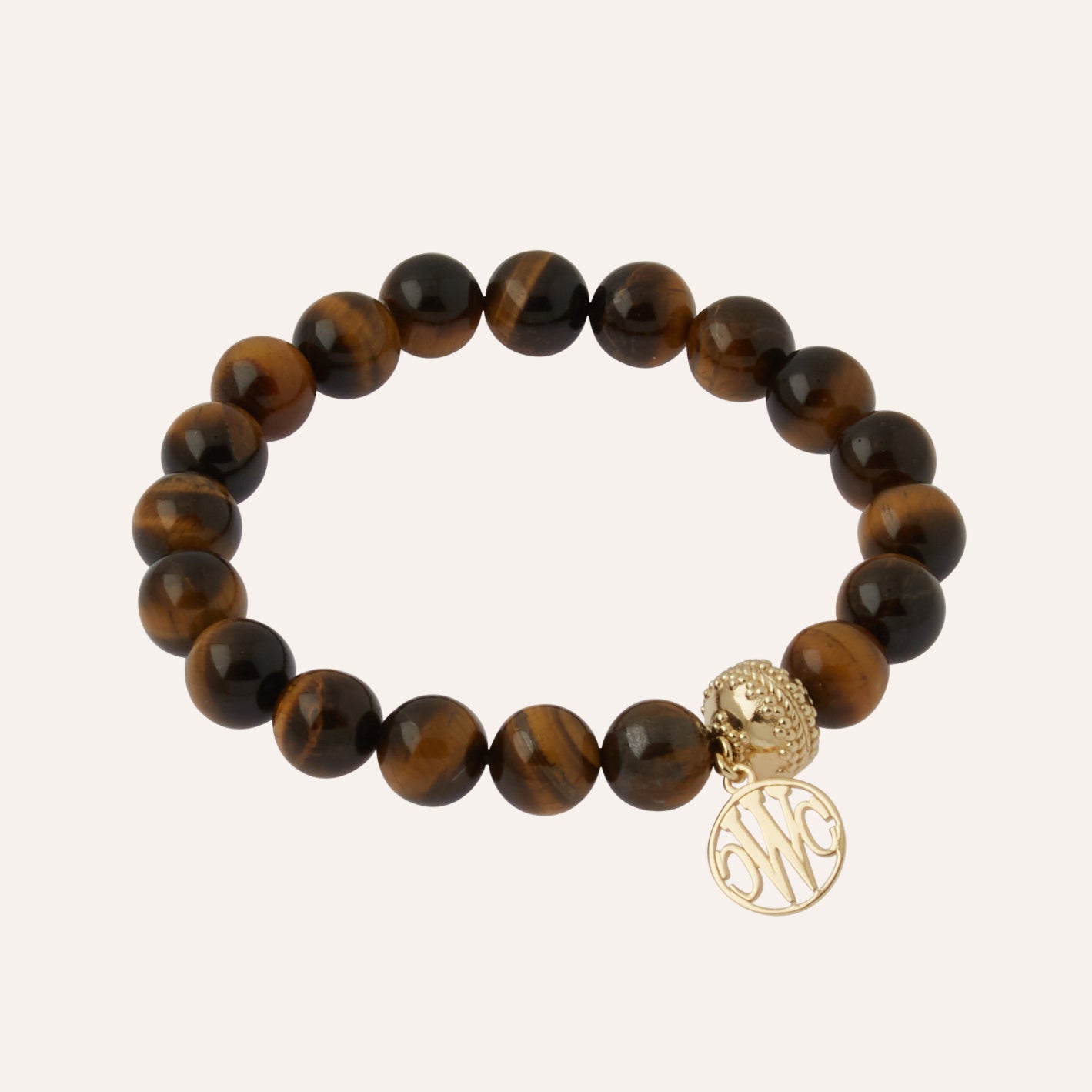 Victoire Tiger's Eye 10mm Stretch Bracelet