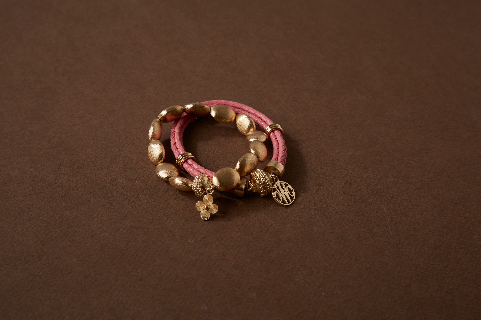 Gold Rush Oval Stretch Bracelet