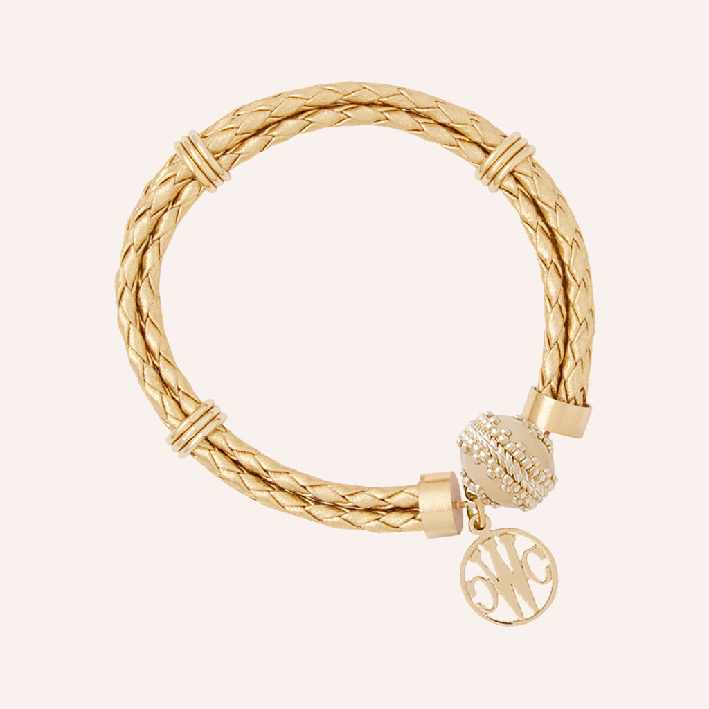 Braided gold Bracelet – Marie-Hélène de Taillac - US