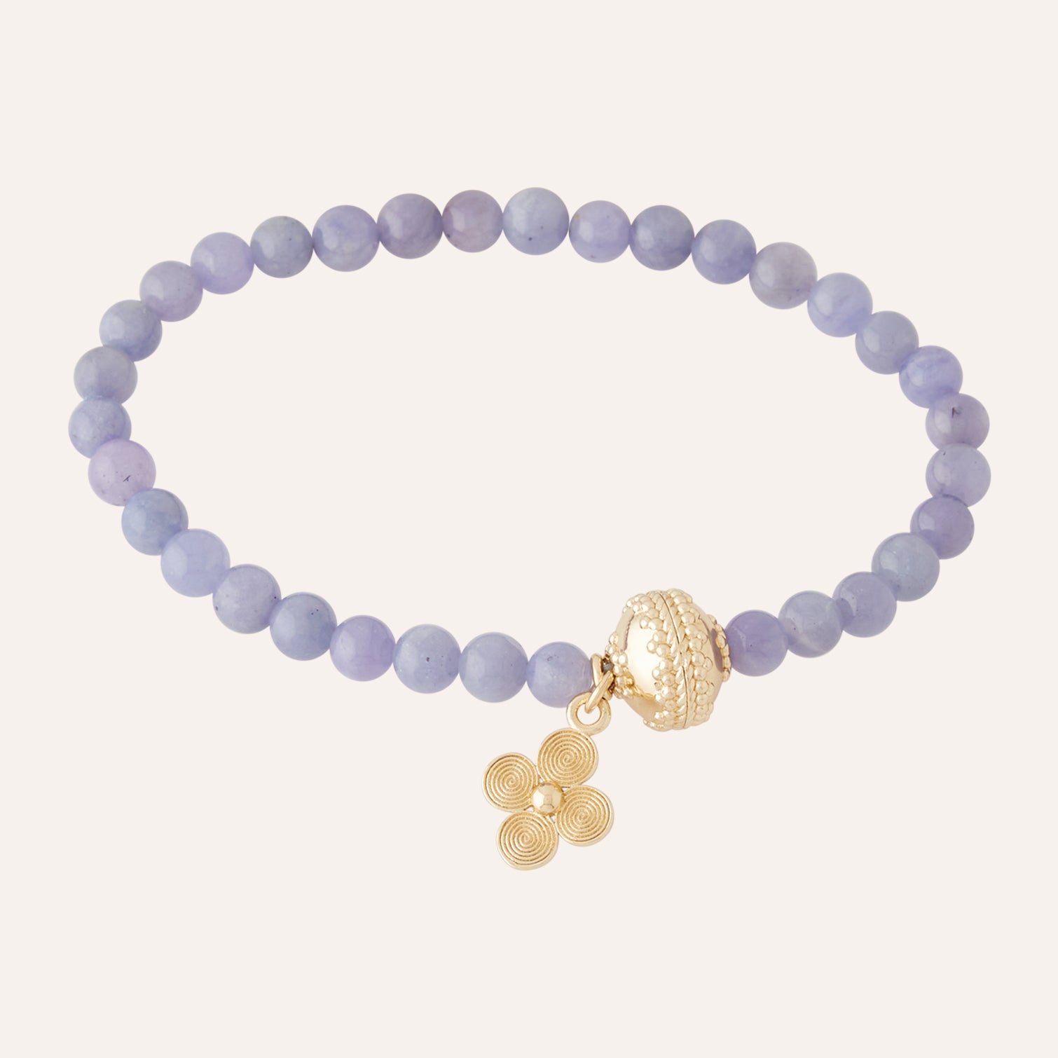 Victoire 4mm Tanzanite Stretch Bracelet