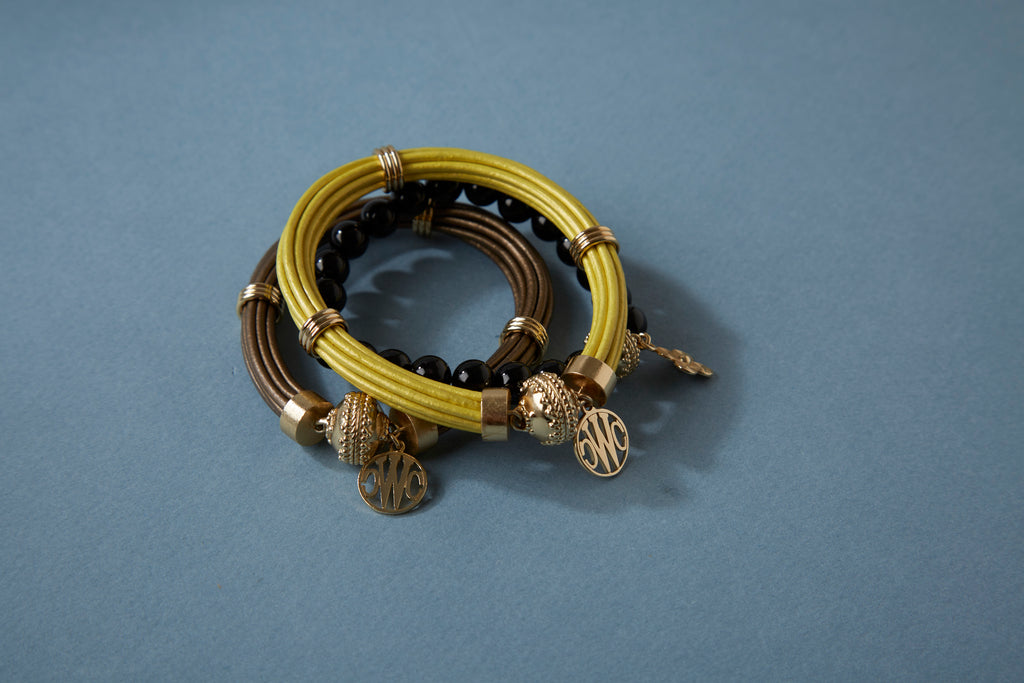 Aspen Leather Antique Bronze Bracelet