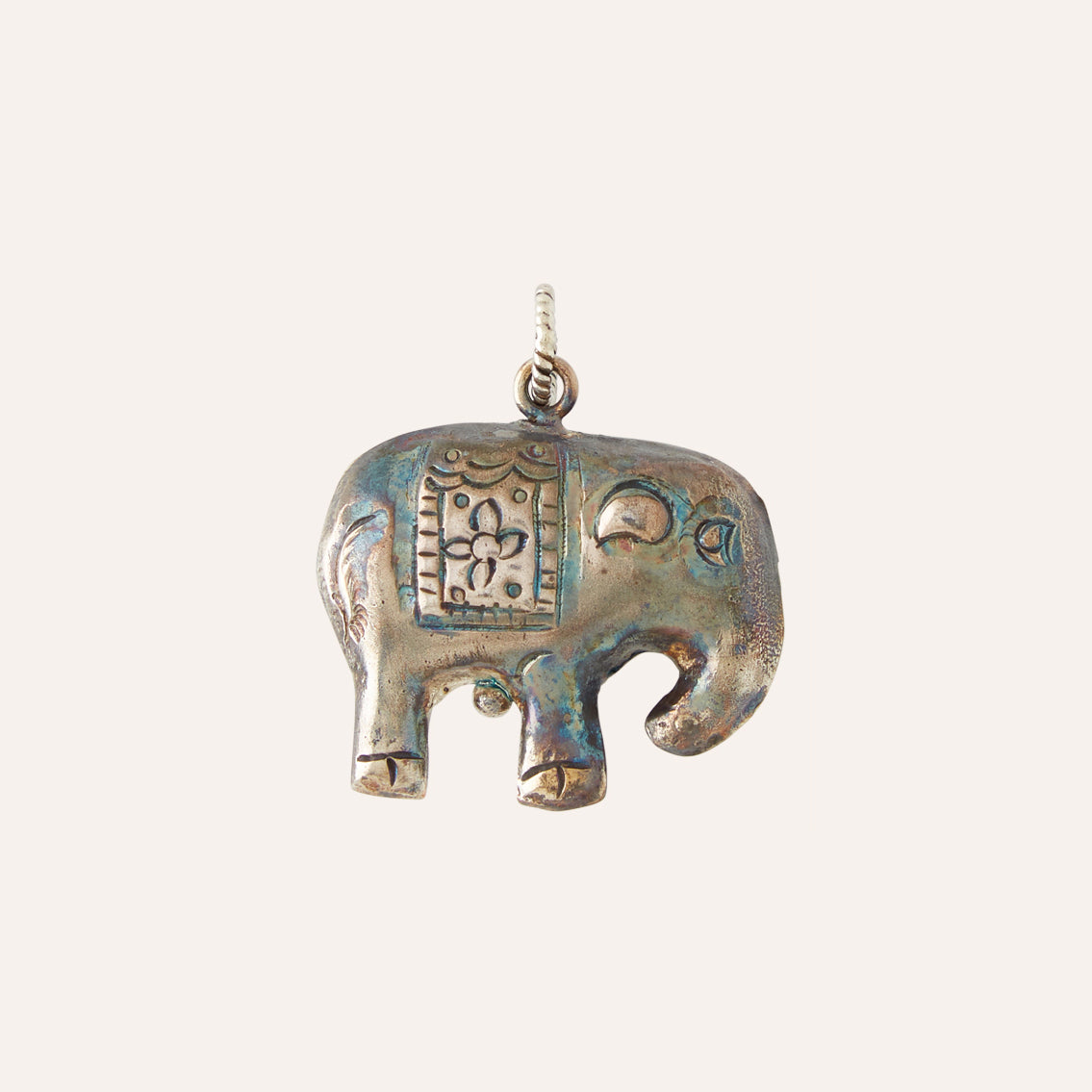 Sterling Silver Elephant Charm