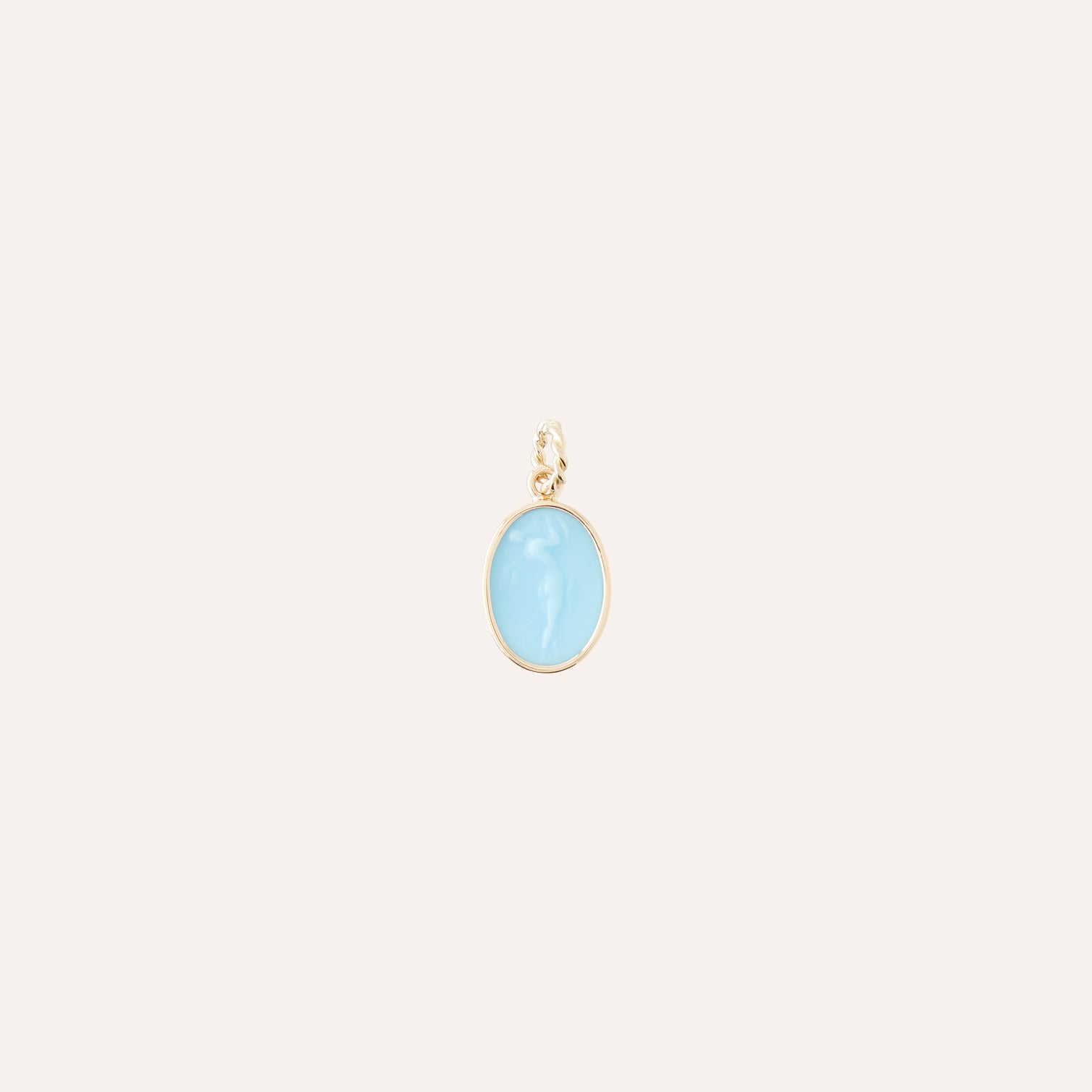 14K The Giver Powder Blue Charm