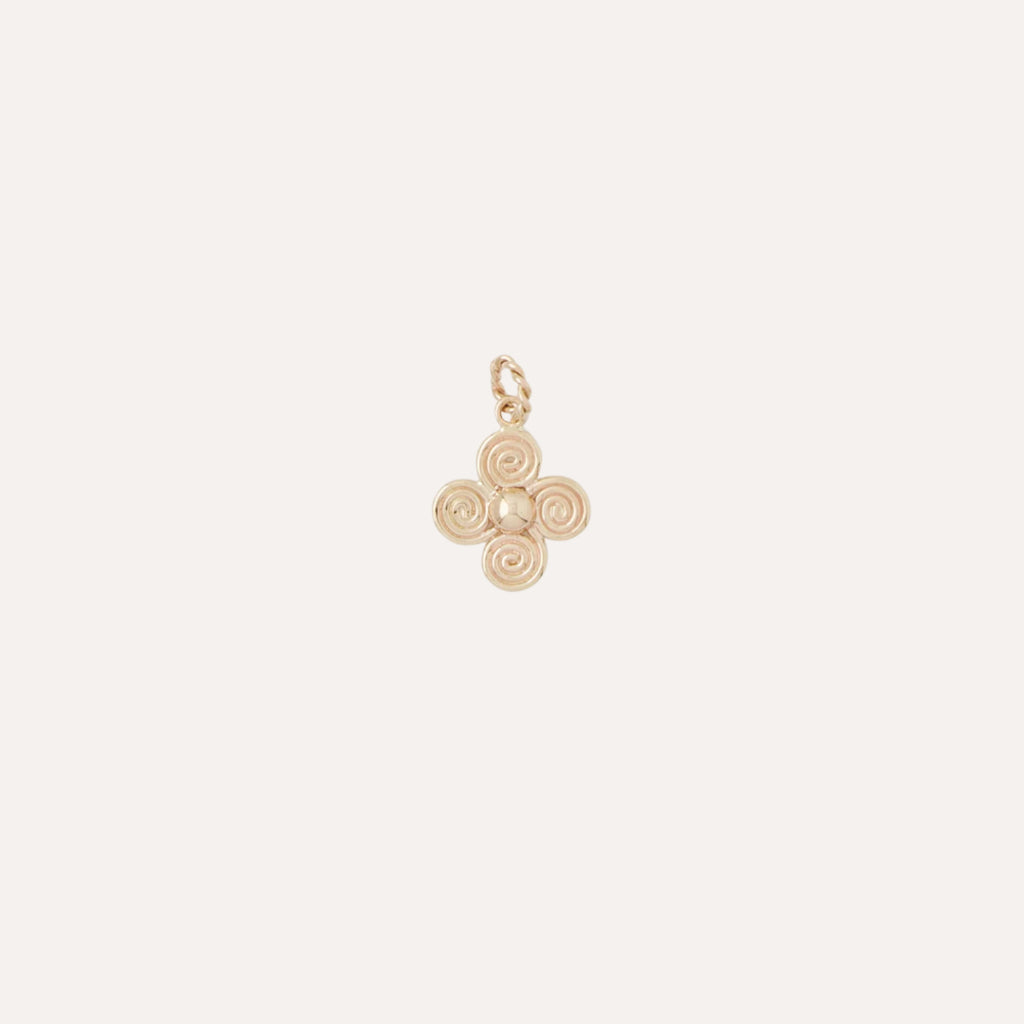 14K Petal Charm