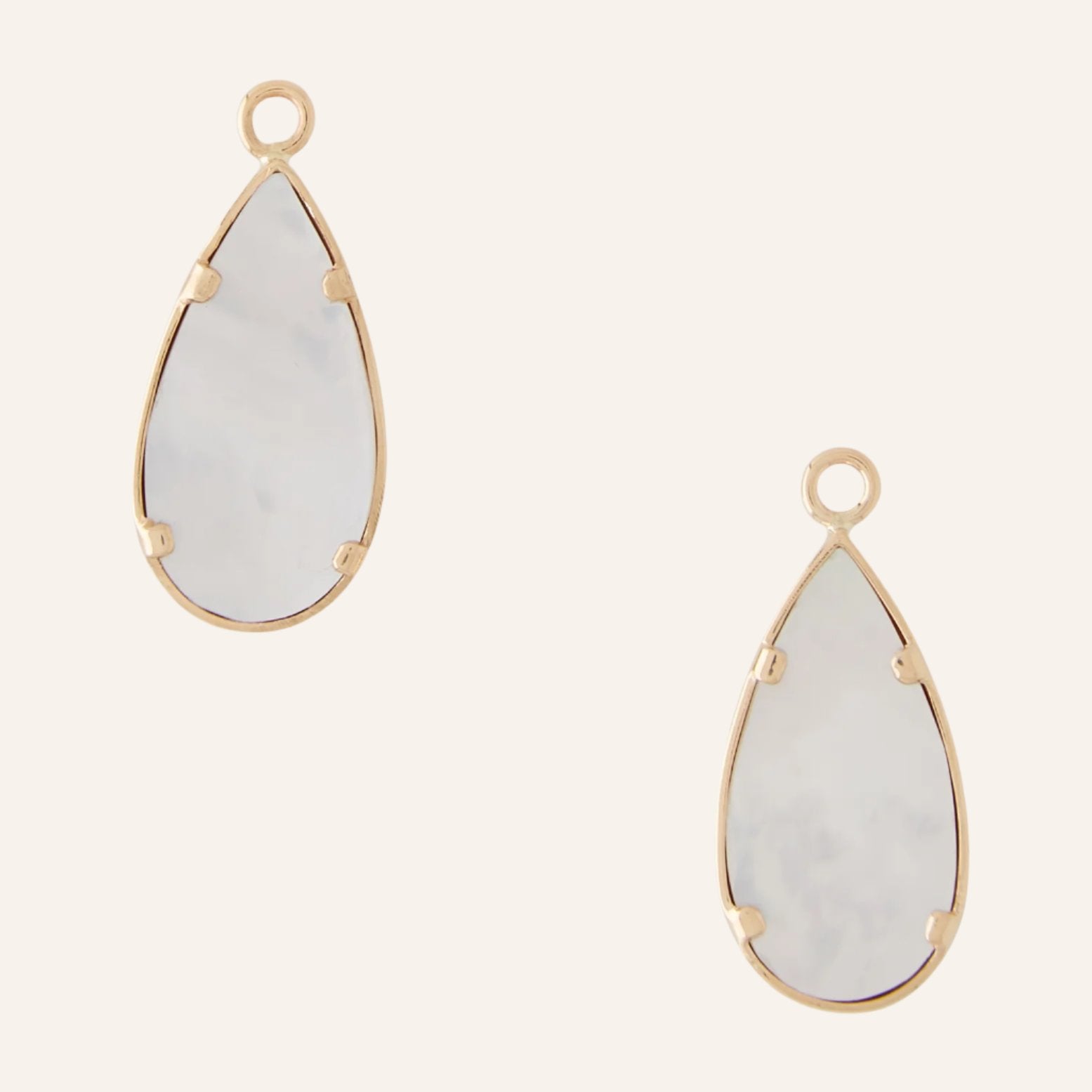 Montana Agate Teardrop Earring Drops