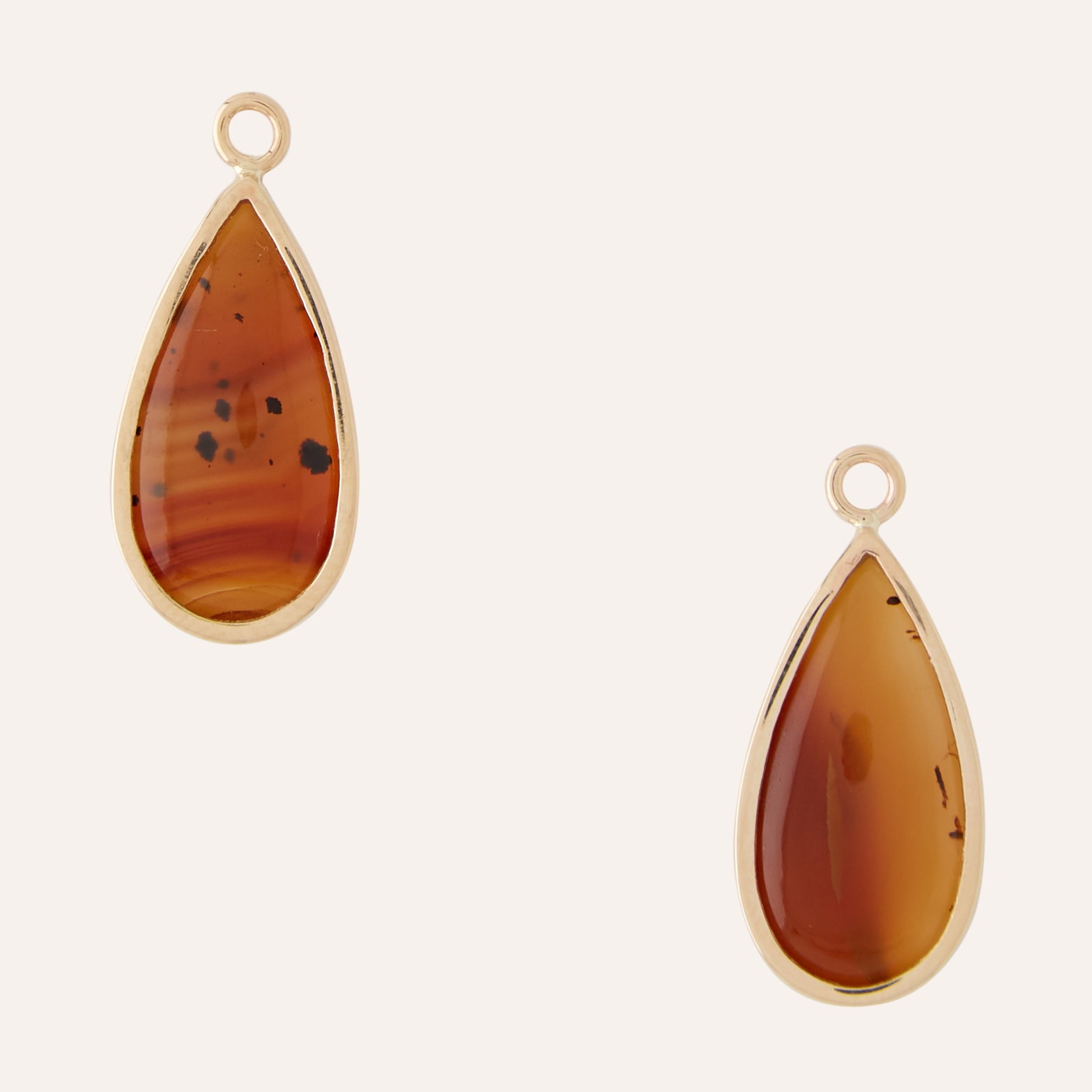 Montana Agate Teardrop Earring Drops