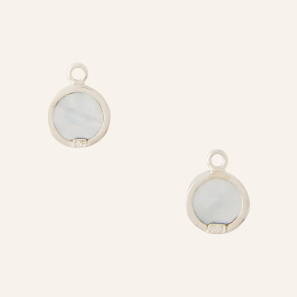 Amazonite & Sterling Silver 10mm Earring Drops