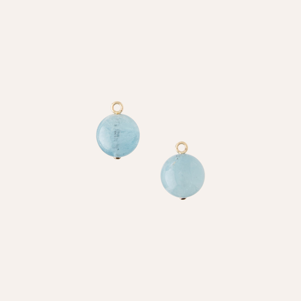 14K Victoire 13mm Aquamarine Drops