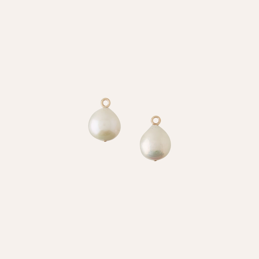 Freshwater Round Baroque Pearl Drops